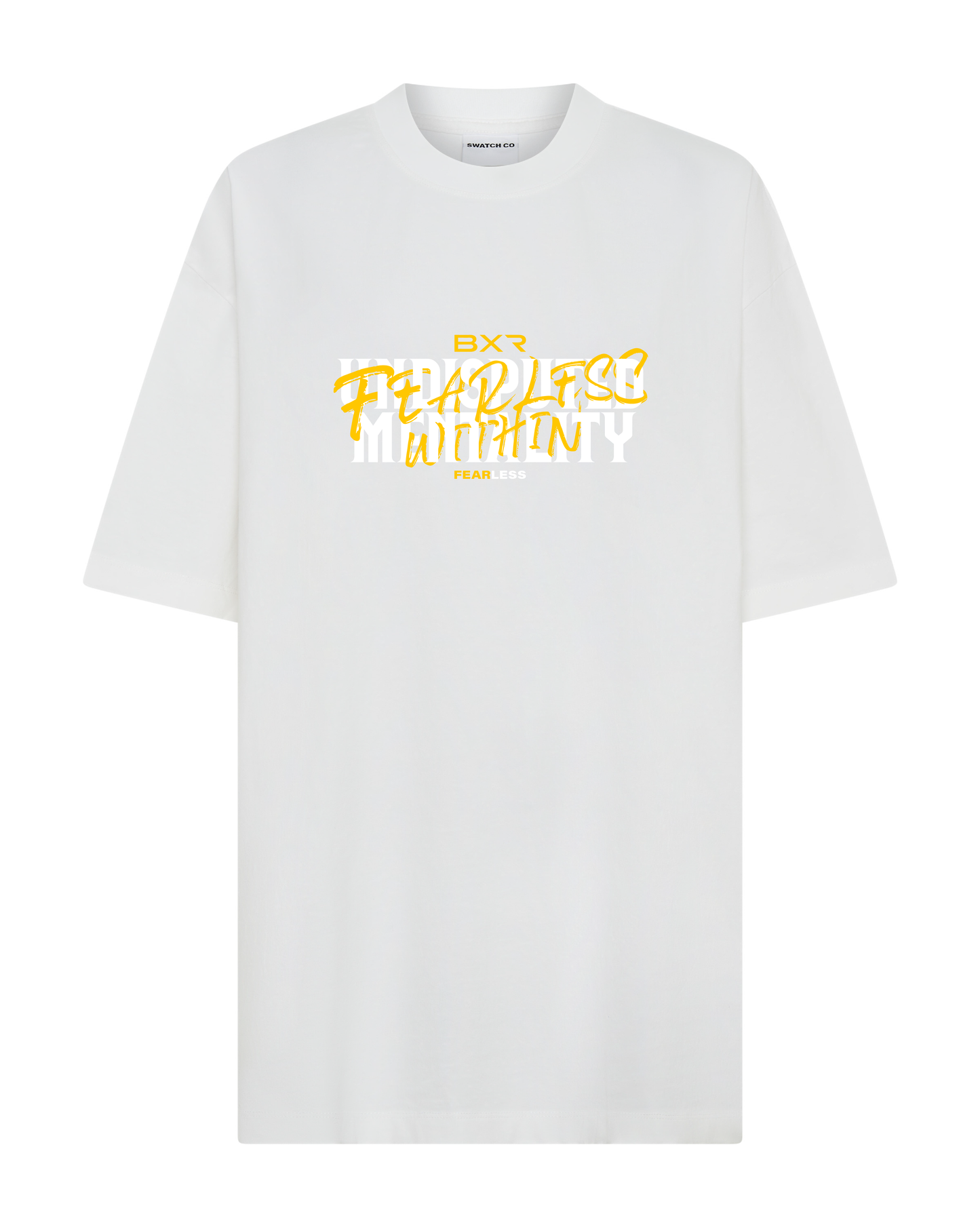 Undisputed Mentality Oversized - White