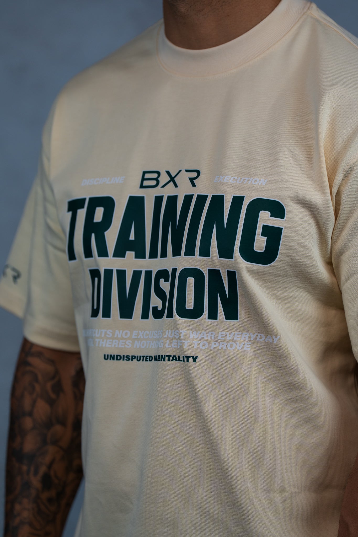Training Division Yellow Tee - Green/White