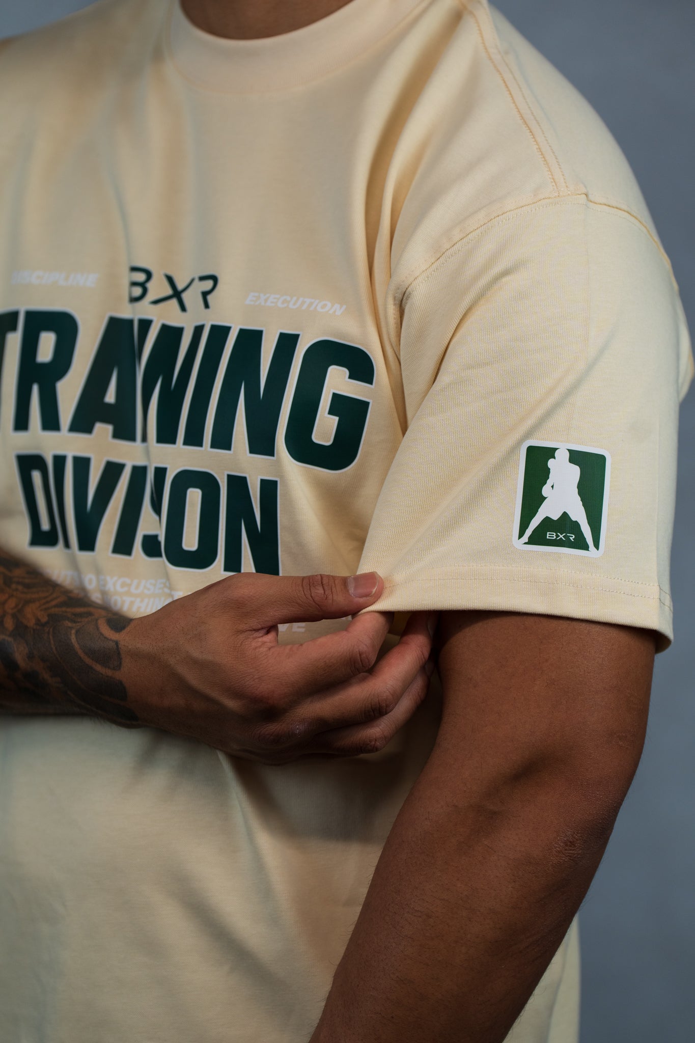 Training Division Yellow Tee - Green/White