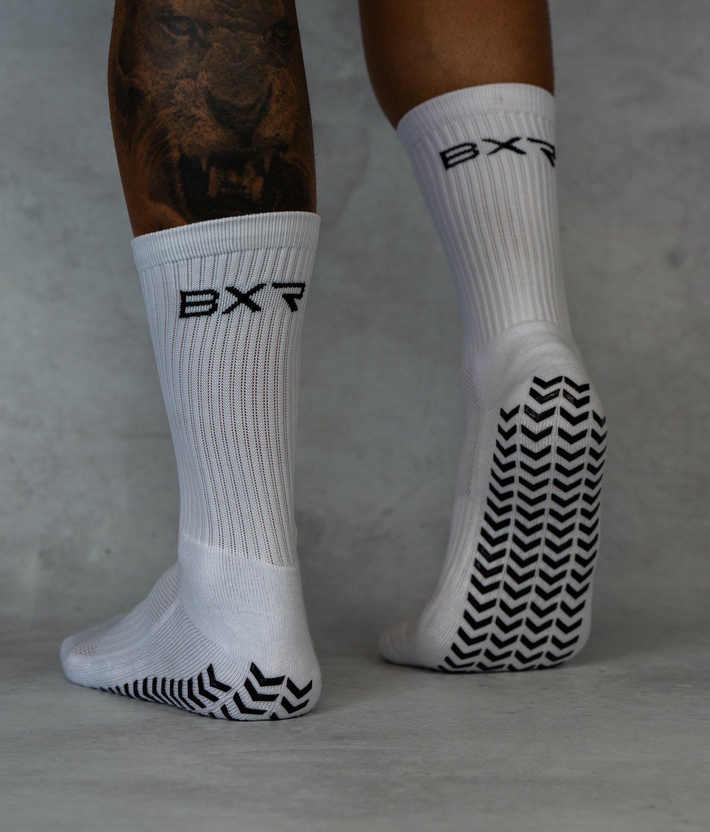 BXR Performance Long Socks - White