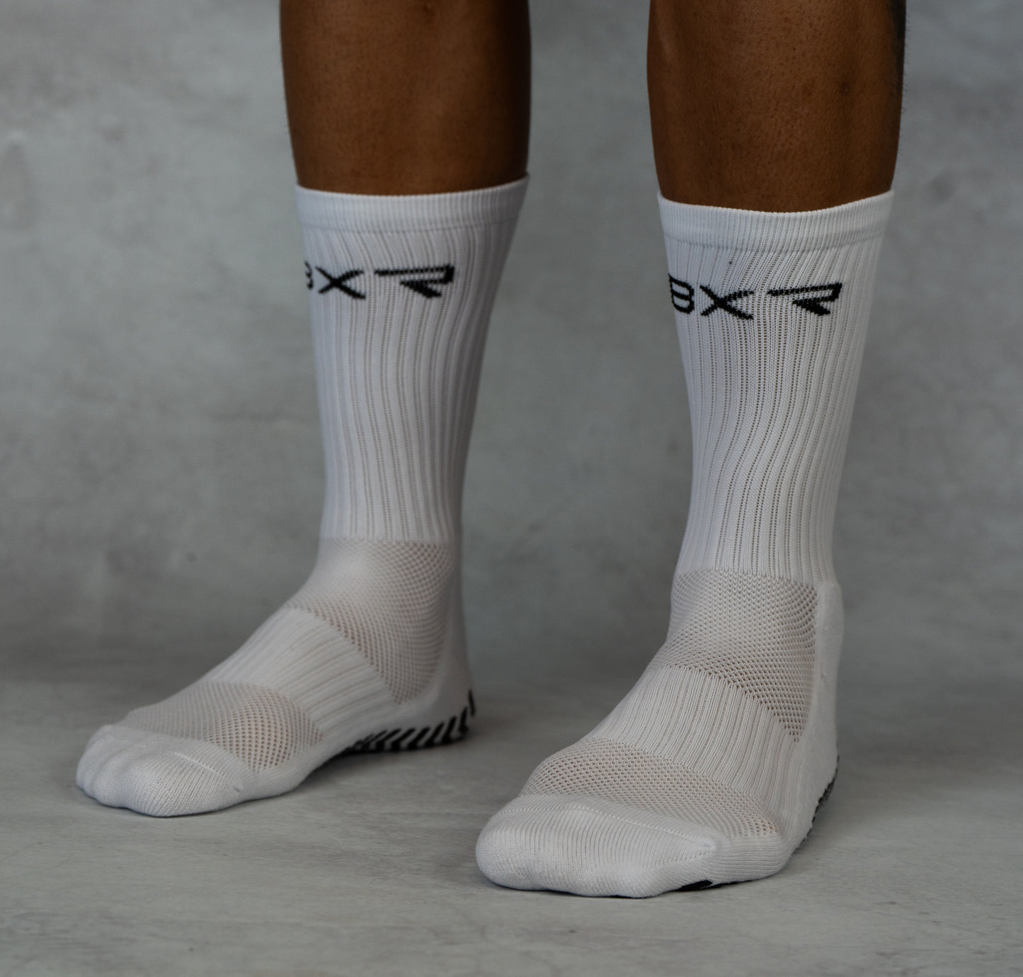 BXR Performance Long Socks - White