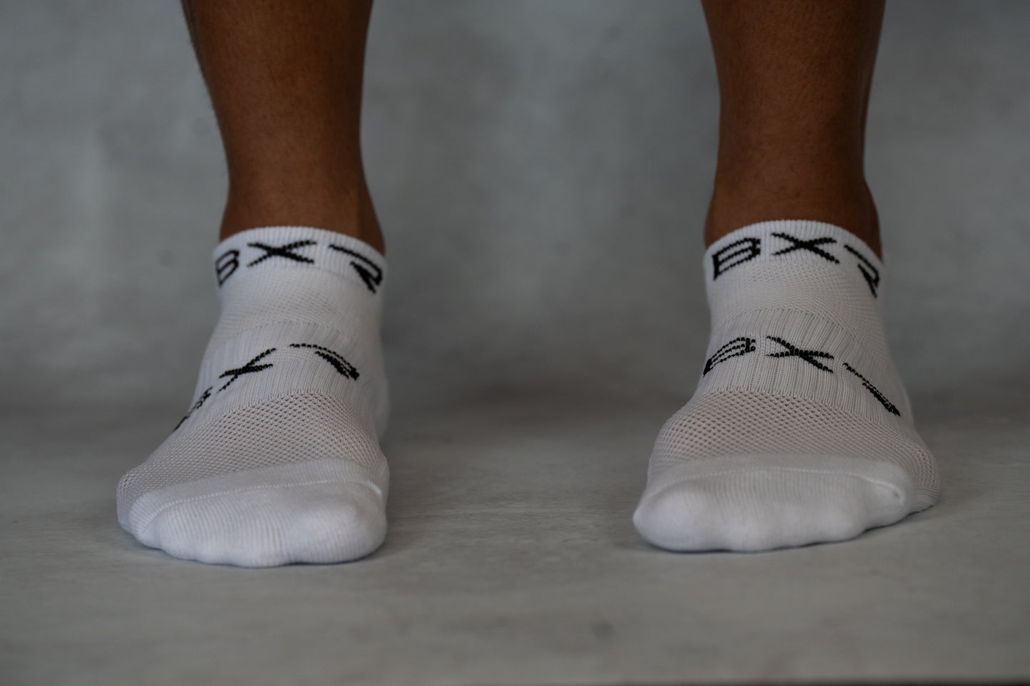 BXR Performance Ankle Socks - White