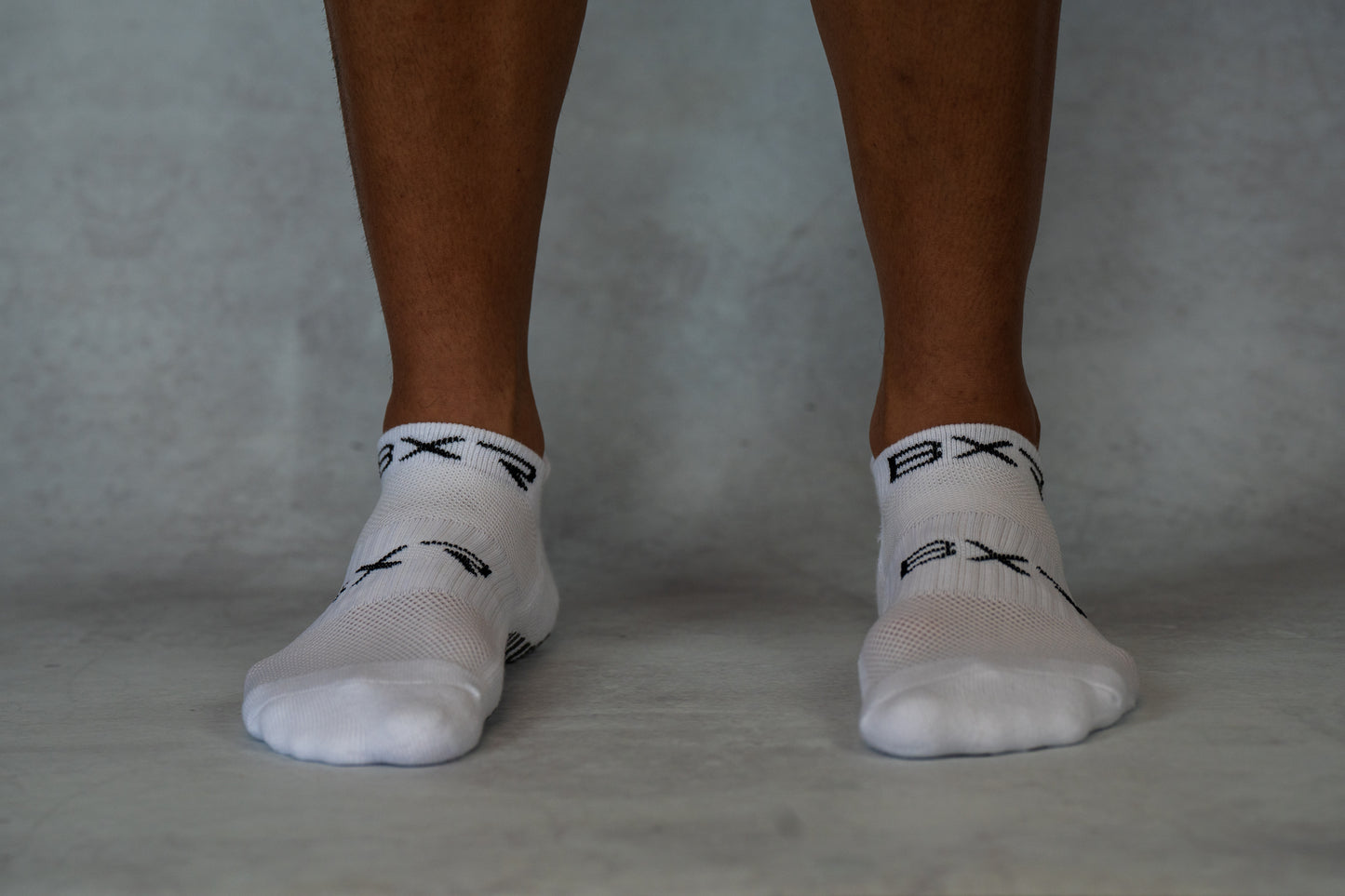 BXR Performance Ankle Socks - White