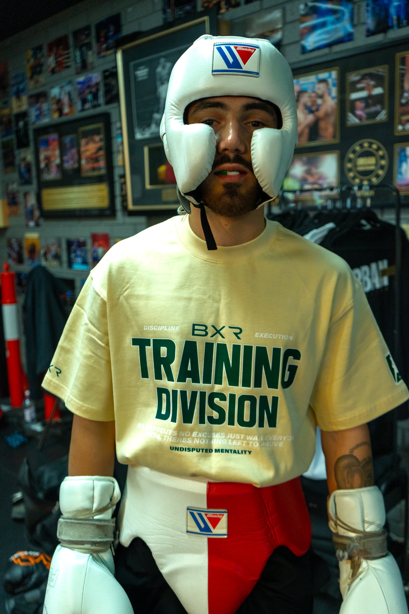 Training Division Yellow Tee - Green/White