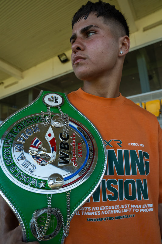 Training Division Orange Tee - Green/White