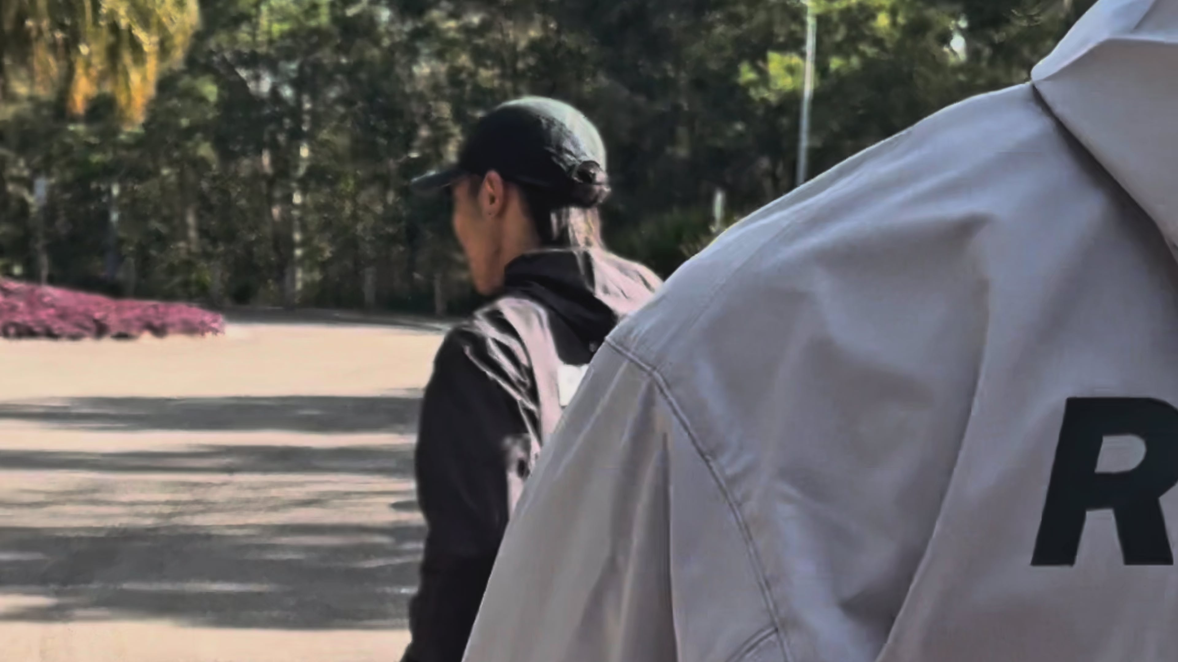 Load video: Show casing our army green running division jumper.