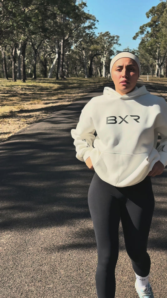 Running Division Hoodie - White
